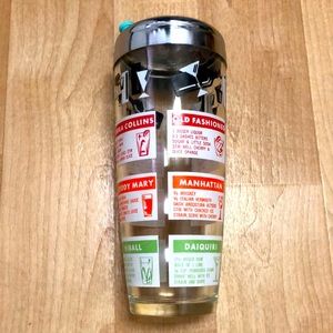 Vintage cocktail shaker